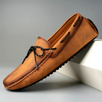 Premium Leather Slip-On Loafers