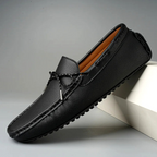 Premium Leather Slip-On Loafers