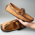 Premium Leather Slip-On Loafers