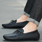 Premium Leather Slip-On Loafers