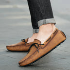 Premium Leather Slip-On Loafers