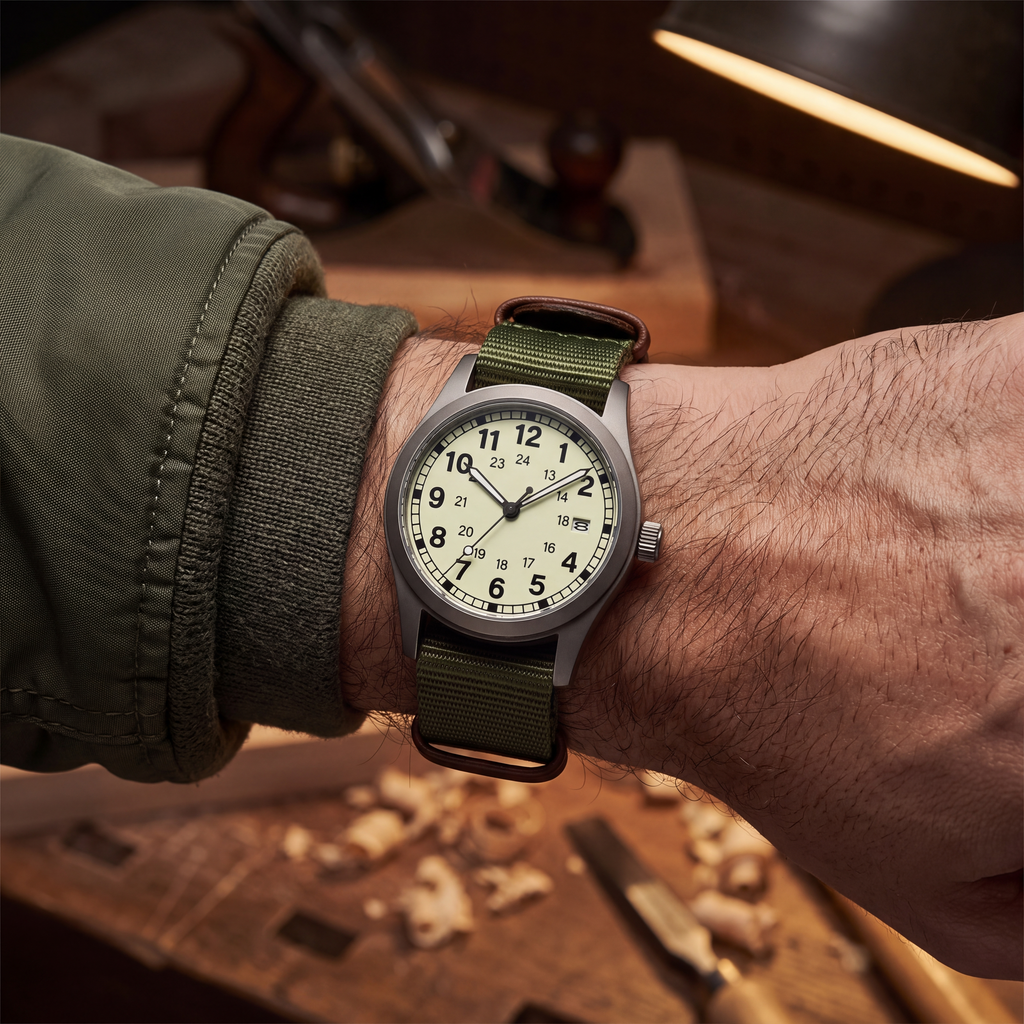 Luminous Quartz Watch