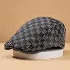 Cotton Flat Peaked Beret