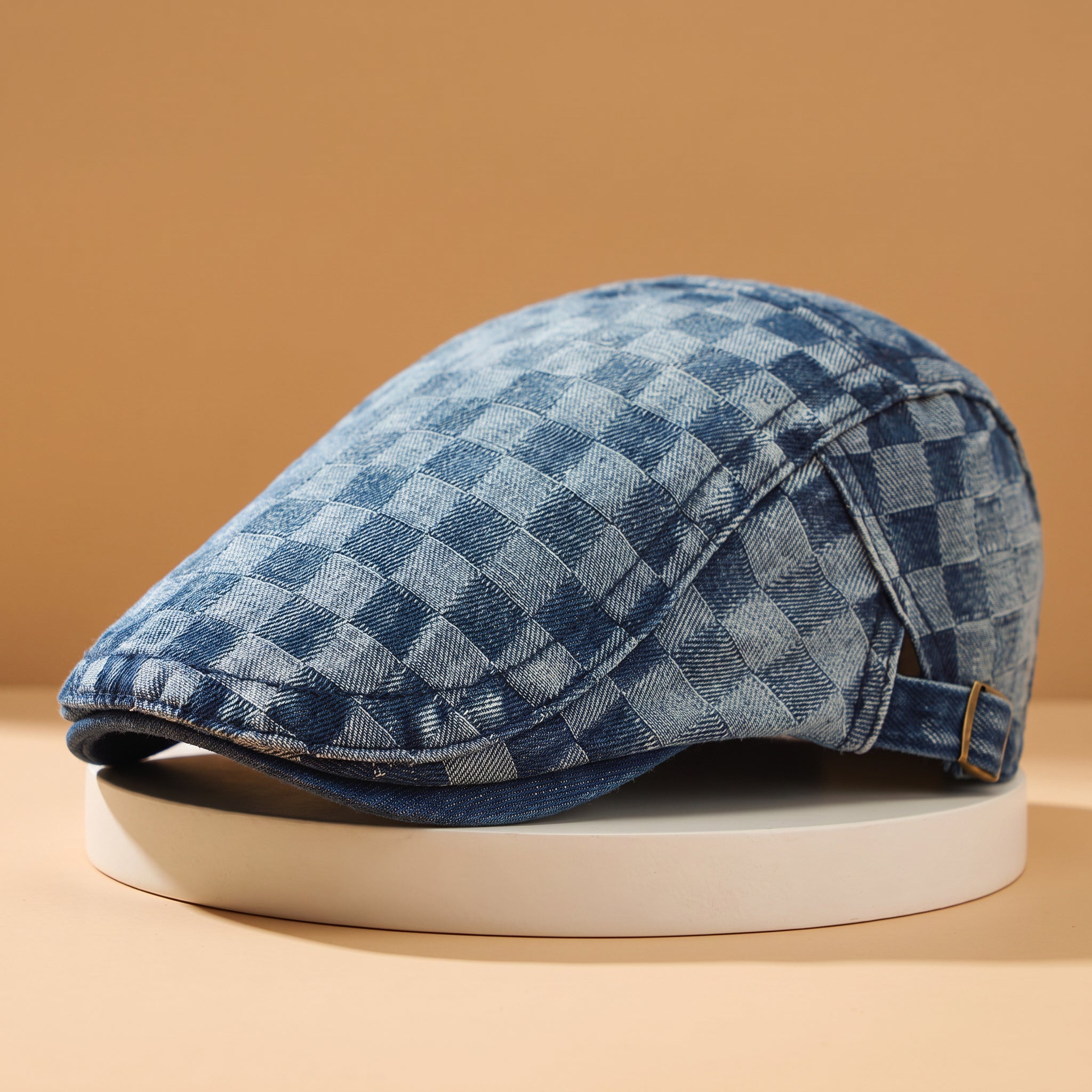 Cotton Flat Peaked Beret
