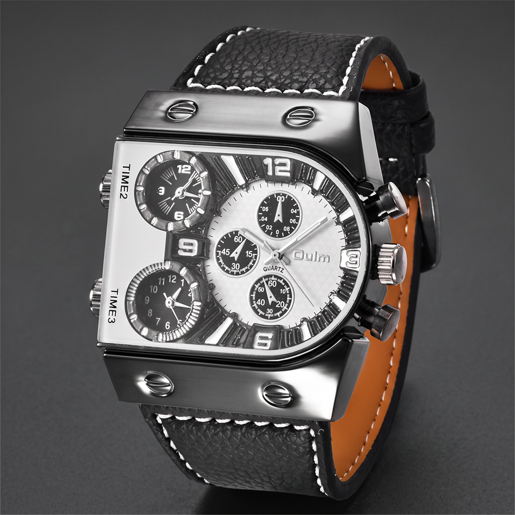 Oulm Men's Military Watch
