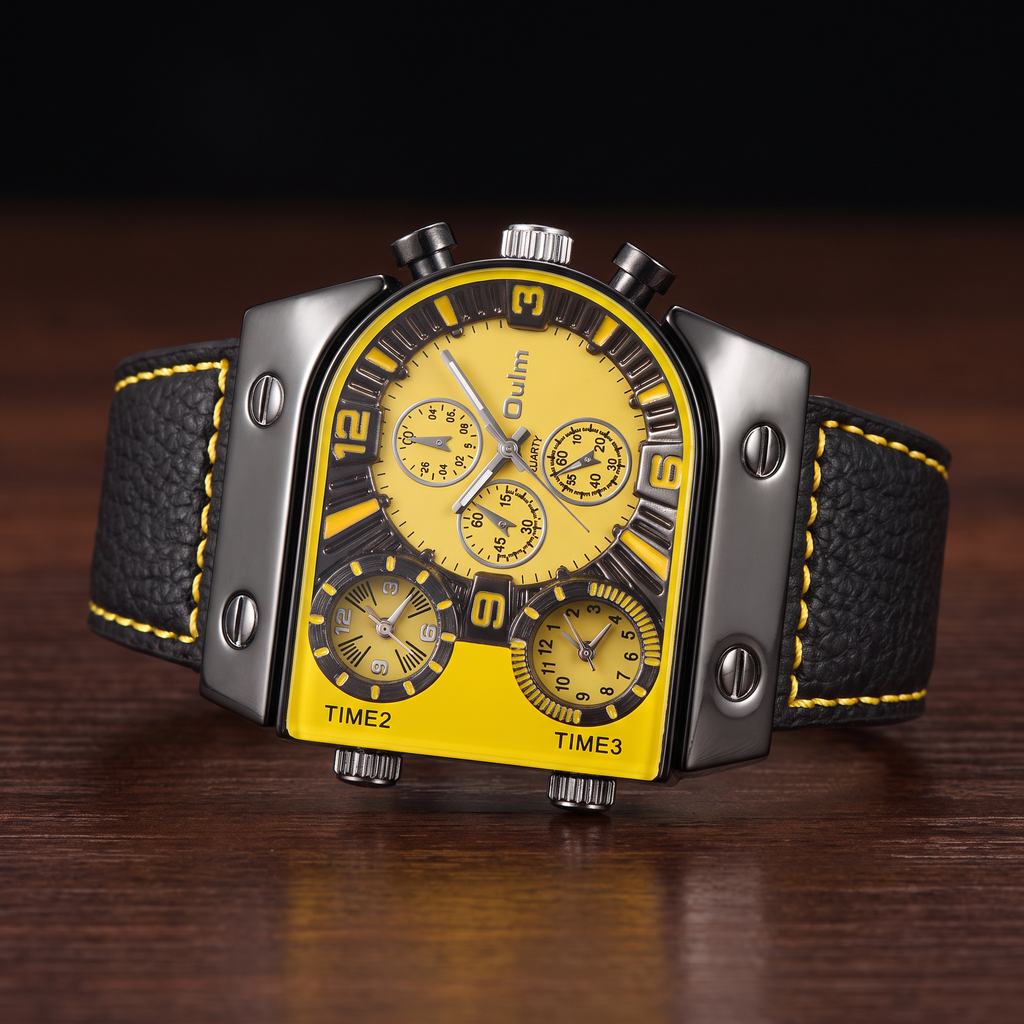 Oulm Men's Military Watch