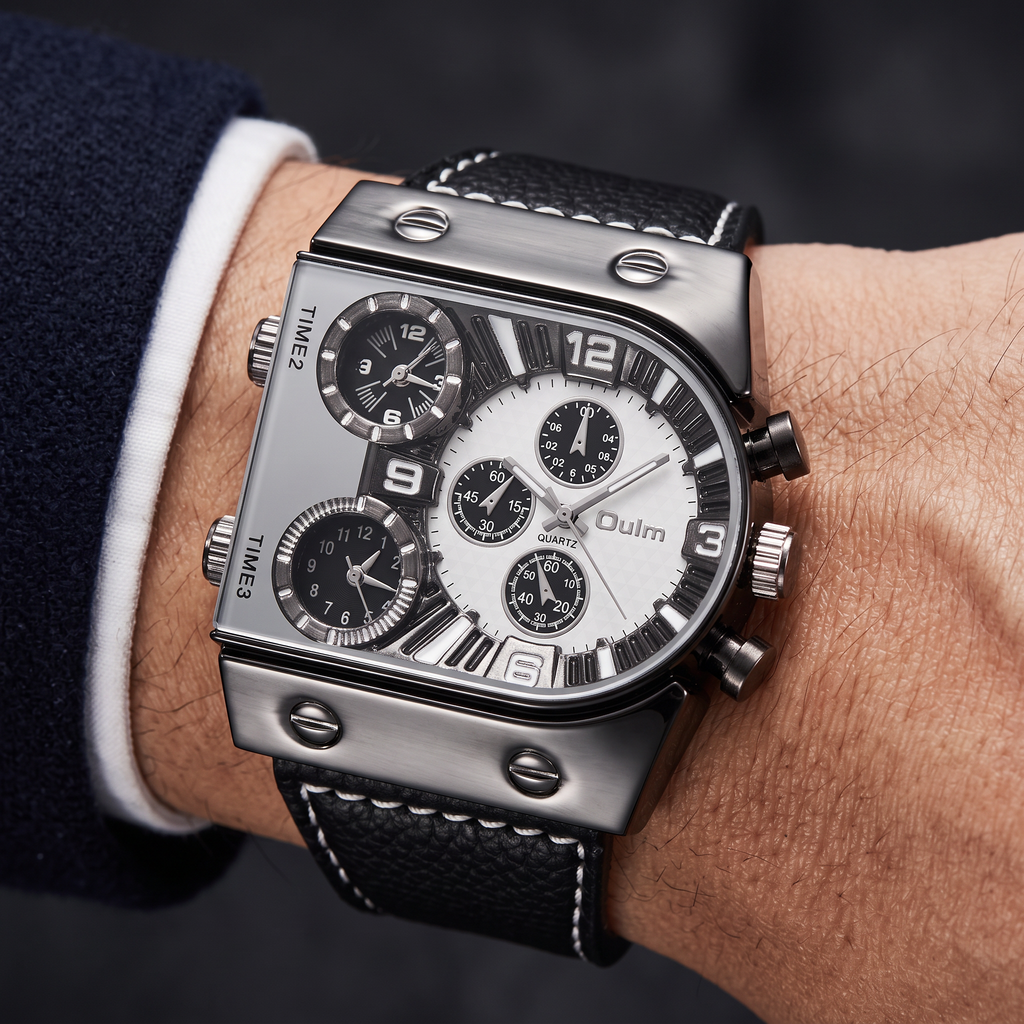 Oulm Men's Military Watch