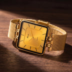 Luxury Mesh Band Wristwatch