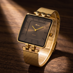 Luxury Mesh Band Wristwatch