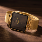Luxury Mesh Band Wristwatch