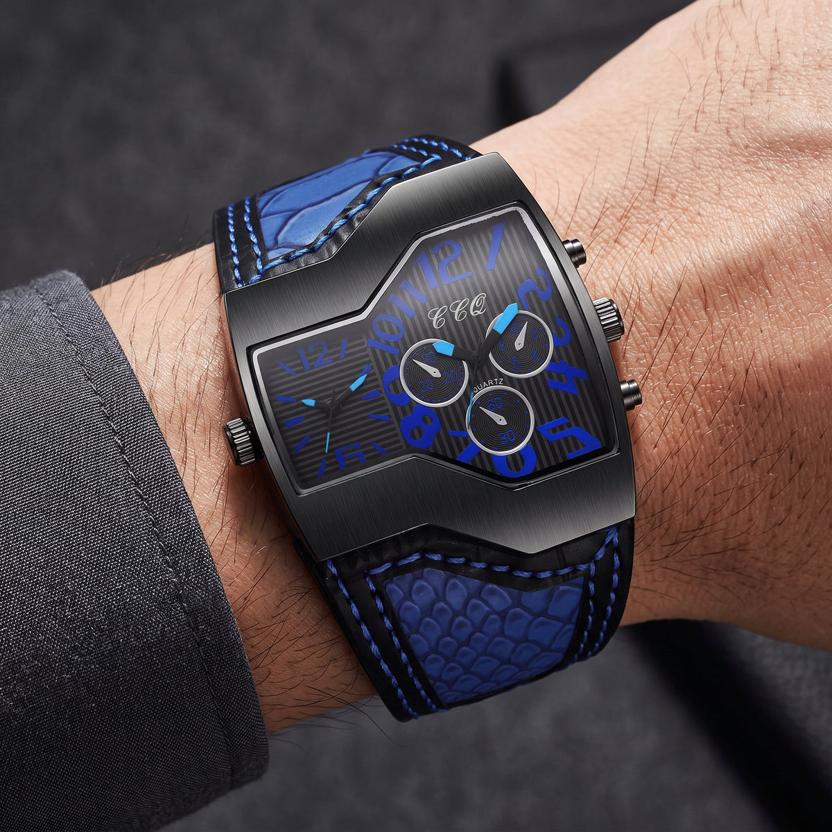 Unique Irregular Shape Wristwatch