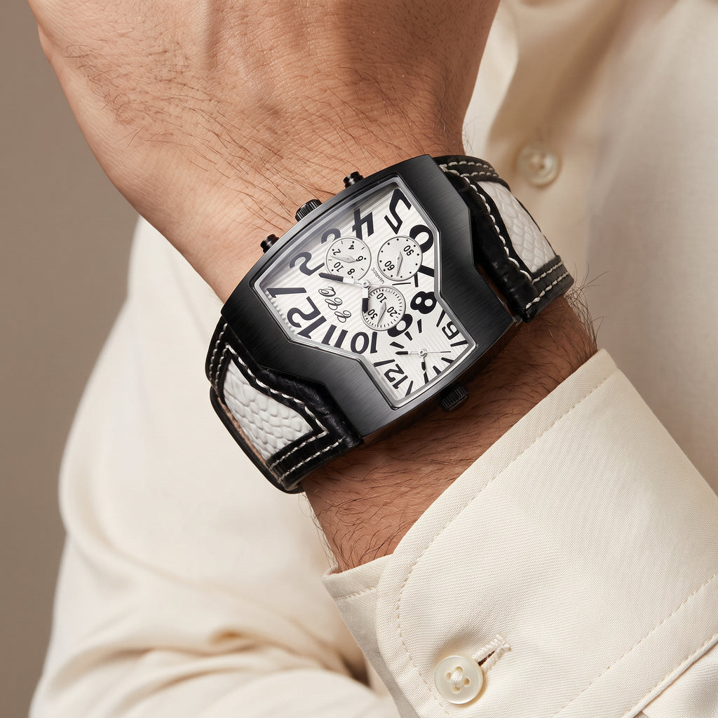 Unique Irregular Shape Wristwatch