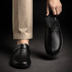 Genuine Leather Comfort Slide